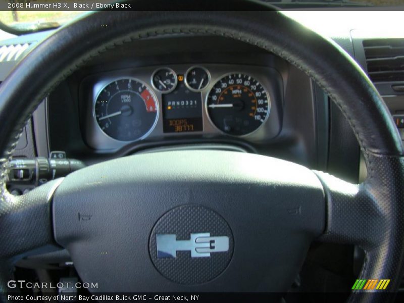 Black / Ebony Black 2008 Hummer H3 X