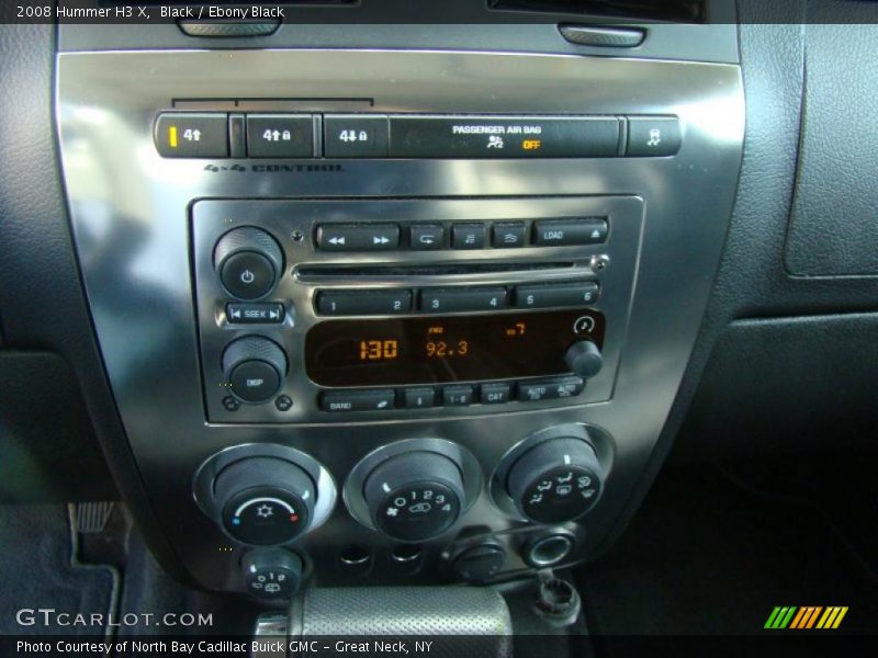 Black / Ebony Black 2008 Hummer H3 X