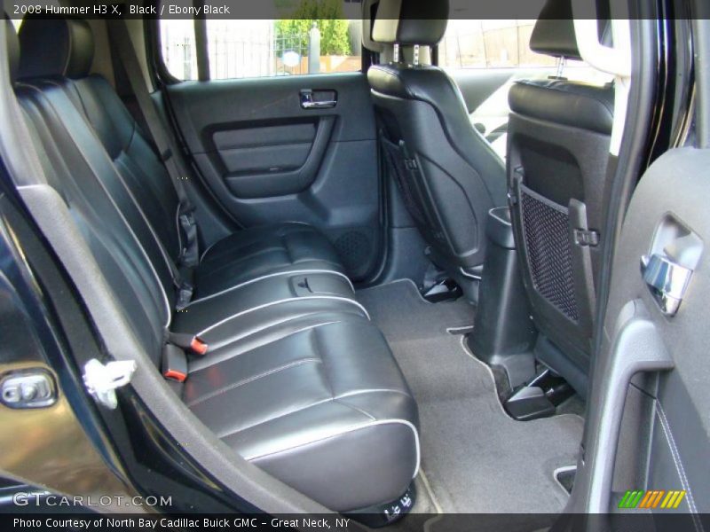 Black / Ebony Black 2008 Hummer H3 X