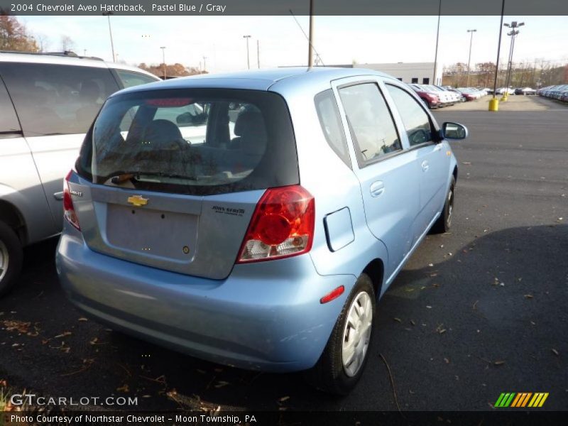 Pastel Blue / Gray 2004 Chevrolet Aveo Hatchback