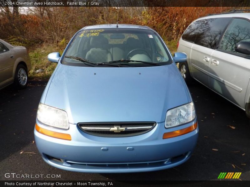 Pastel Blue / Gray 2004 Chevrolet Aveo Hatchback