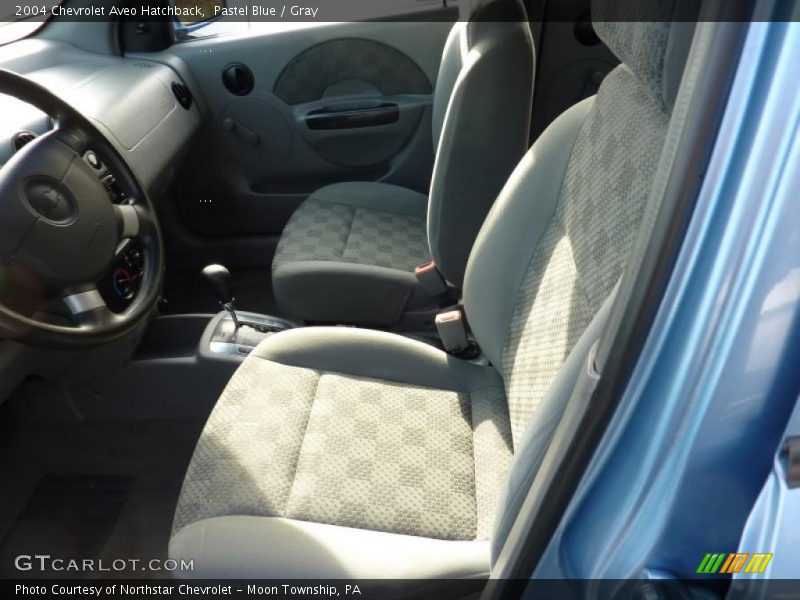 Pastel Blue / Gray 2004 Chevrolet Aveo Hatchback