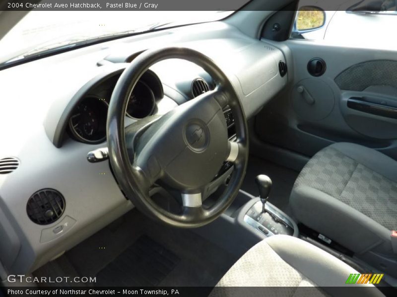 Gray Interior - 2004 Aveo Hatchback 