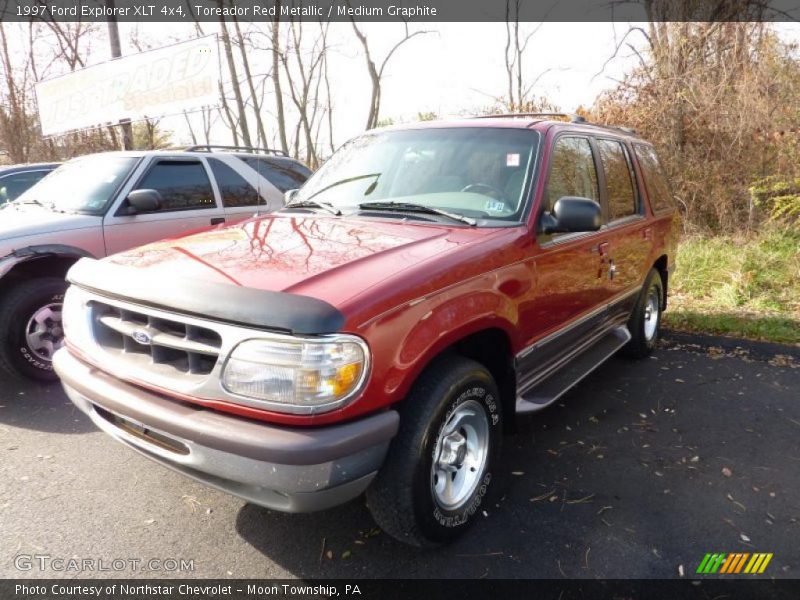 Toreador Red Metallic / Medium Graphite 1997 Ford Explorer XLT 4x4