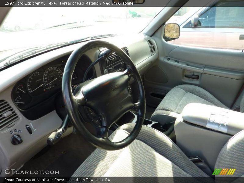  1997 Explorer XLT 4x4 Medium Graphite Interior