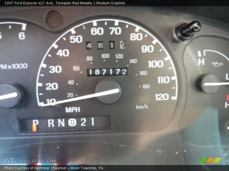 Toreador Red Metallic / Medium Graphite 1997 Ford Explorer XLT 4x4