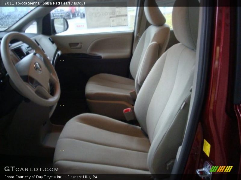 Salsa Red Pearl / Bisque 2011 Toyota Sienna