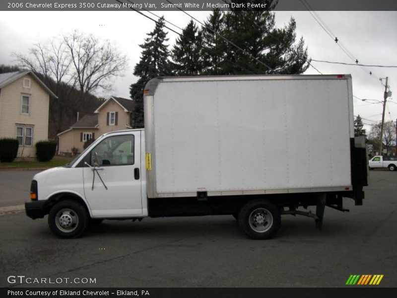 Summit White / Medium Dark Pewter 2006 Chevrolet Express 3500 Cutaway Moving Van