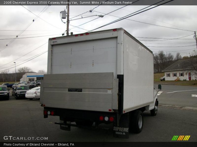 Summit White / Medium Dark Pewter 2006 Chevrolet Express 3500 Cutaway Moving Van