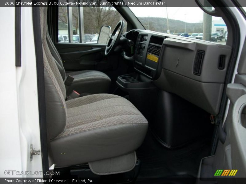 Medium Dark Pewter Interior - 2006 Express 3500 Cutaway Moving Van 