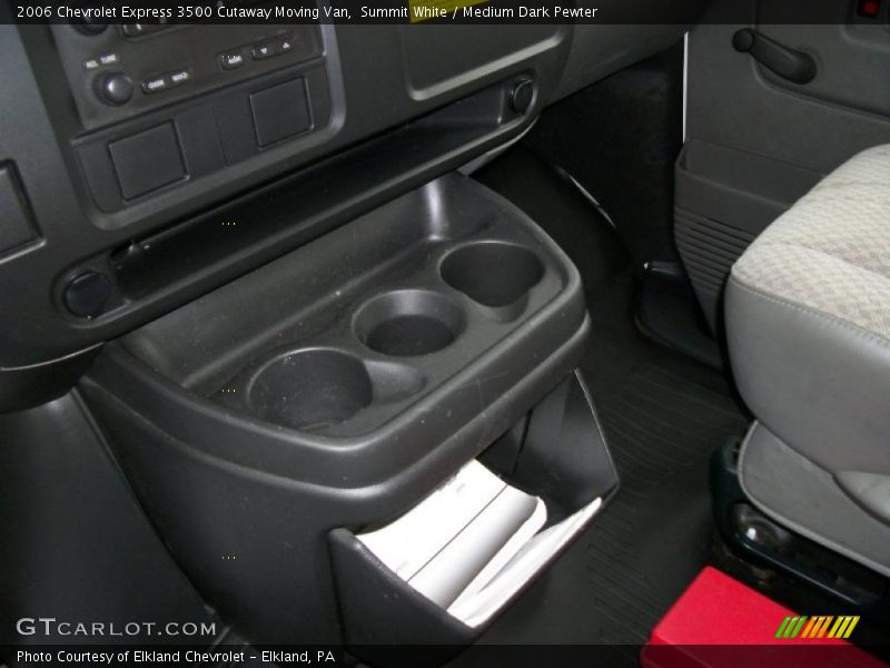 Summit White / Medium Dark Pewter 2006 Chevrolet Express 3500 Cutaway Moving Van