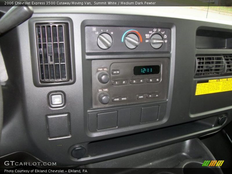 Summit White / Medium Dark Pewter 2006 Chevrolet Express 3500 Cutaway Moving Van