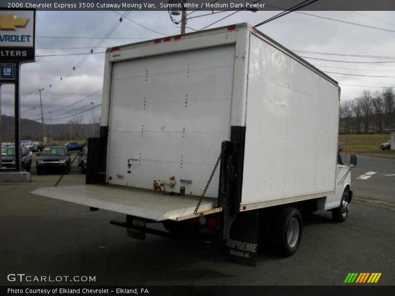 Summit White / Medium Dark Pewter 2006 Chevrolet Express 3500 Cutaway Moving Van