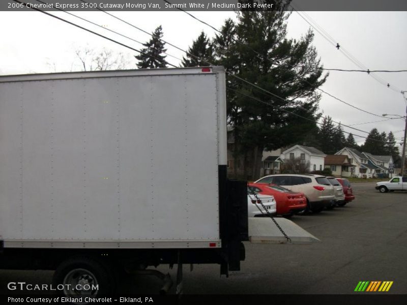 Summit White / Medium Dark Pewter 2006 Chevrolet Express 3500 Cutaway Moving Van