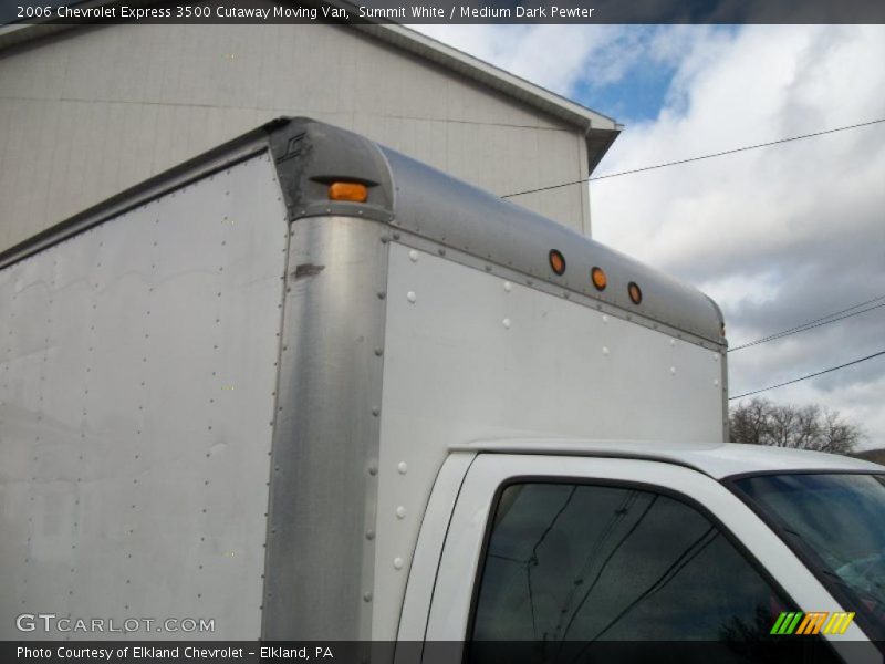 Summit White / Medium Dark Pewter 2006 Chevrolet Express 3500 Cutaway Moving Van
