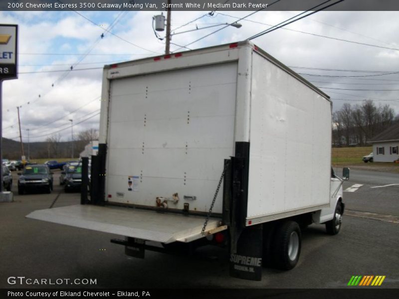 Summit White / Medium Dark Pewter 2006 Chevrolet Express 3500 Cutaway Moving Van