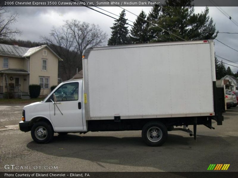 Summit White / Medium Dark Pewter 2006 Chevrolet Express 3500 Cutaway Moving Van