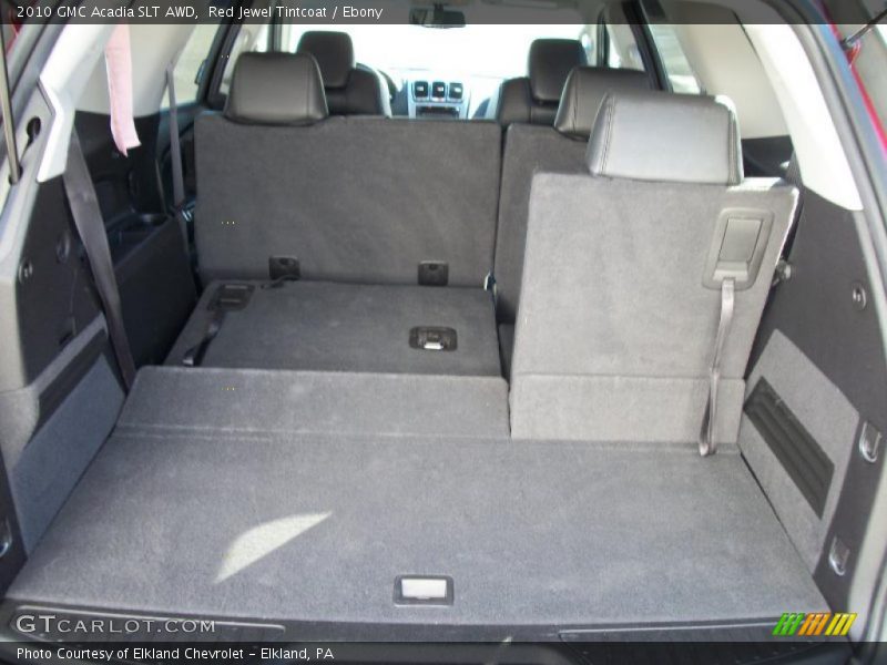 Red Jewel Tintcoat / Ebony 2010 GMC Acadia SLT AWD