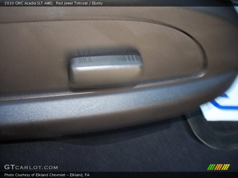 Red Jewel Tintcoat / Ebony 2010 GMC Acadia SLT AWD