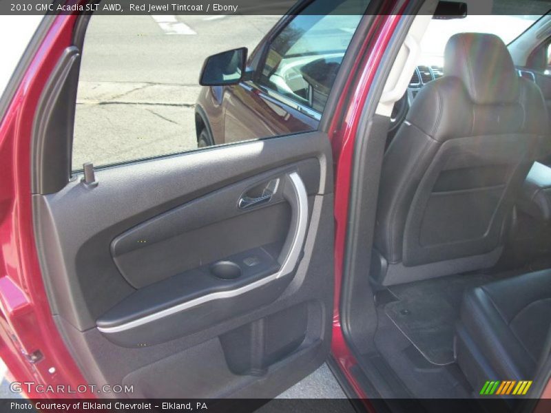 Red Jewel Tintcoat / Ebony 2010 GMC Acadia SLT AWD