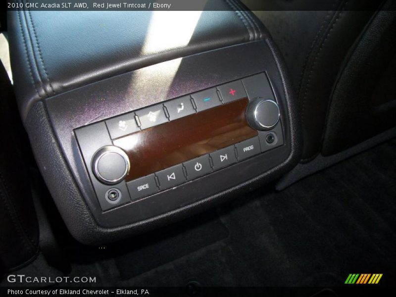 Red Jewel Tintcoat / Ebony 2010 GMC Acadia SLT AWD