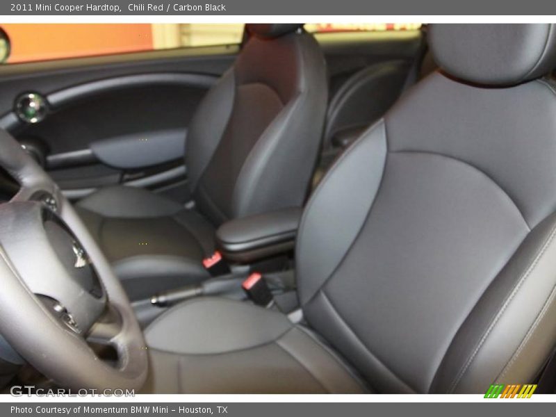 Chili Red / Carbon Black 2011 Mini Cooper Hardtop