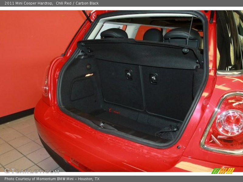 Chili Red / Carbon Black 2011 Mini Cooper Hardtop