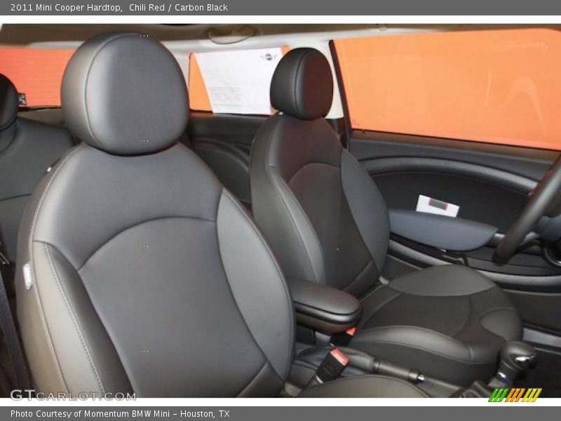 Chili Red / Carbon Black 2011 Mini Cooper Hardtop