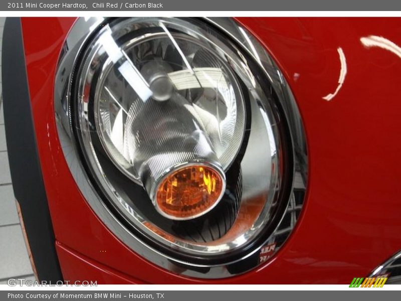 Chili Red / Carbon Black 2011 Mini Cooper Hardtop