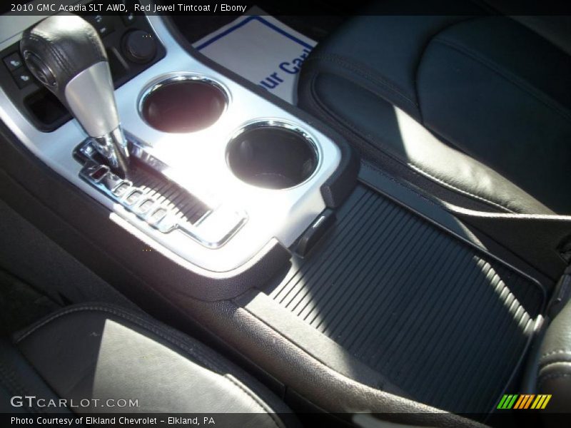 Red Jewel Tintcoat / Ebony 2010 GMC Acadia SLT AWD