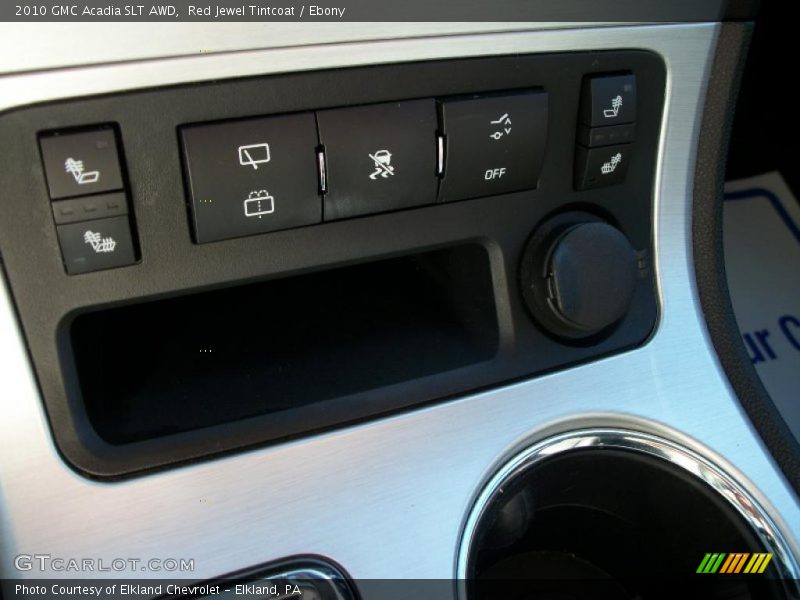 Red Jewel Tintcoat / Ebony 2010 GMC Acadia SLT AWD