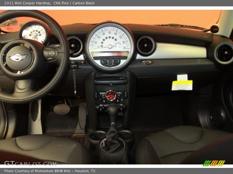 Dashboard of 2011 Cooper Hardtop