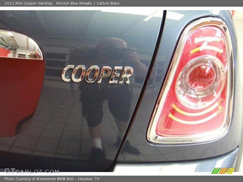 Horizon Blue Metallic / Carbon Black 2011 Mini Cooper Hardtop