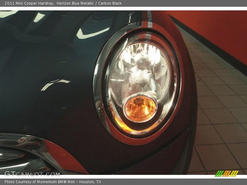 Horizon Blue Metallic / Carbon Black 2011 Mini Cooper Hardtop