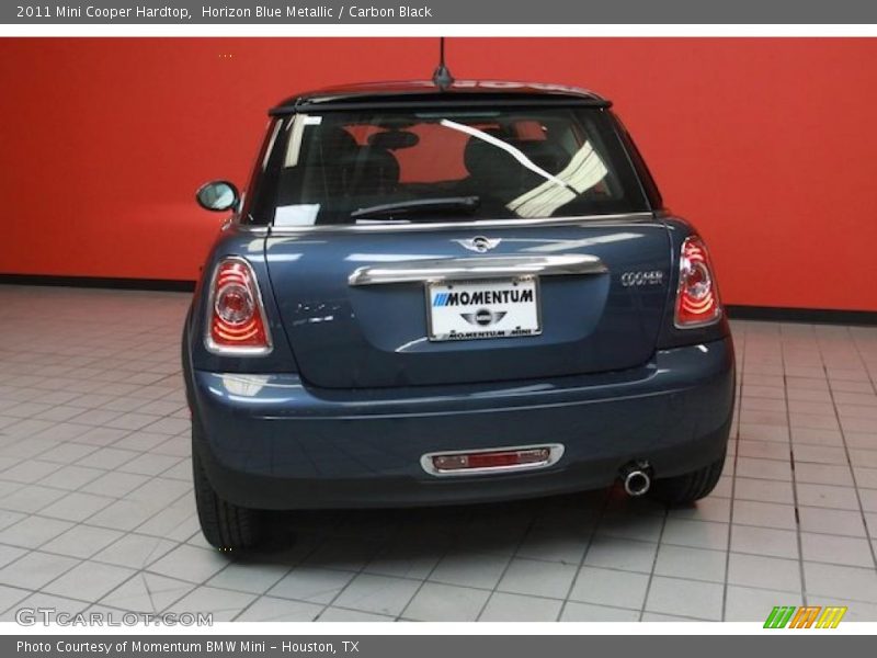 Horizon Blue Metallic / Carbon Black 2011 Mini Cooper Hardtop