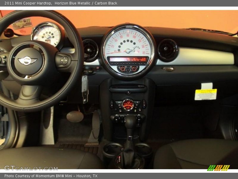 Dashboard of 2011 Cooper Hardtop