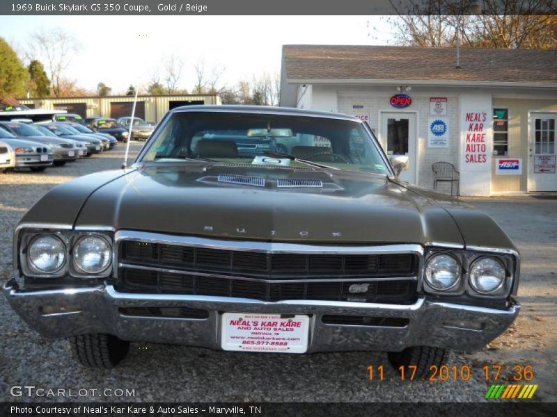 Gold / Beige 1969 Buick Skylark GS 350 Coupe