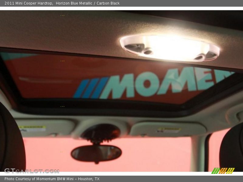 Horizon Blue Metallic / Carbon Black 2011 Mini Cooper Hardtop