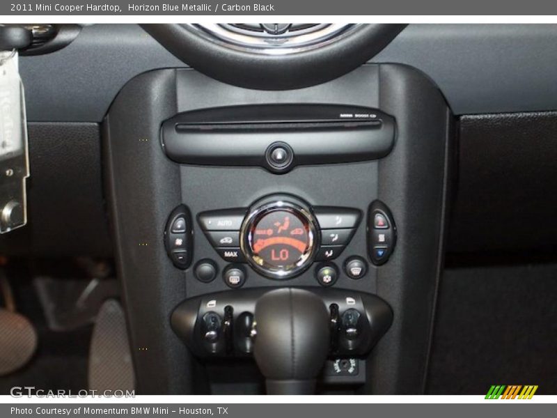 Horizon Blue Metallic / Carbon Black 2011 Mini Cooper Hardtop