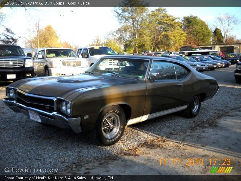 Gold / Beige 1969 Buick Skylark GS 350 Coupe