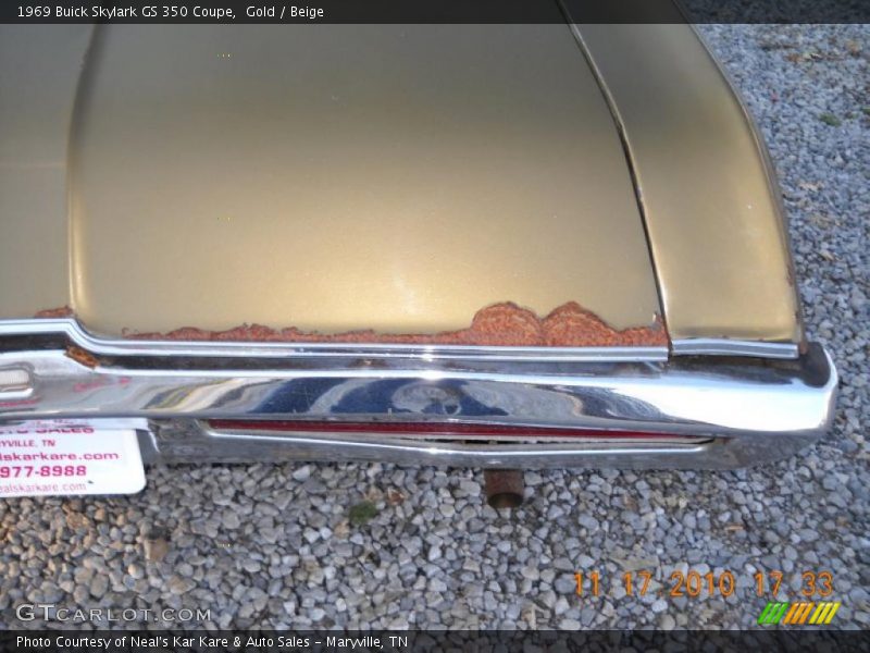 Gold / Beige 1969 Buick Skylark GS 350 Coupe