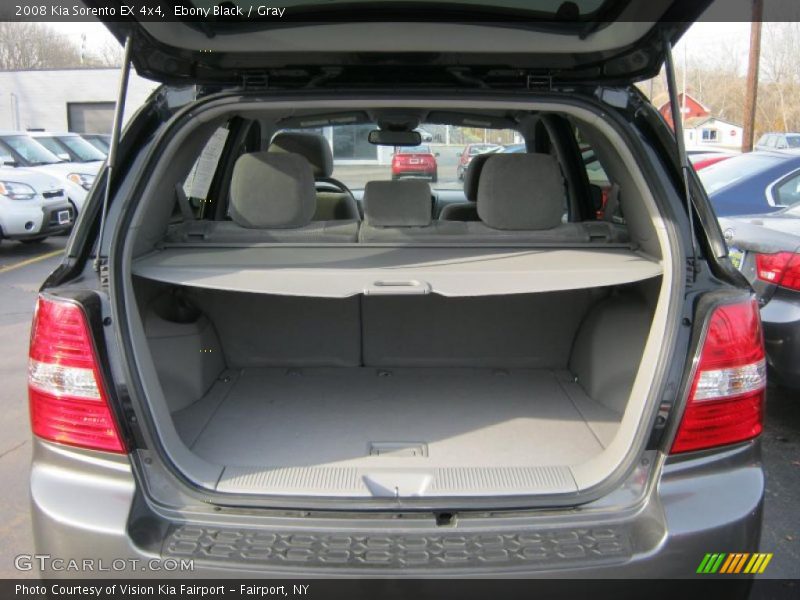 Ebony Black / Gray 2008 Kia Sorento EX 4x4
