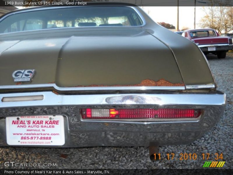 Gold / Beige 1969 Buick Skylark GS 350 Coupe