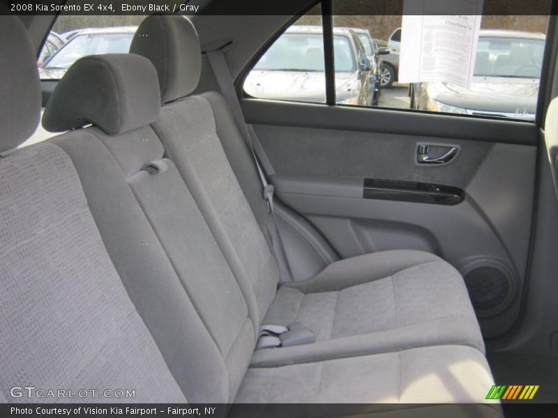 Ebony Black / Gray 2008 Kia Sorento EX 4x4
