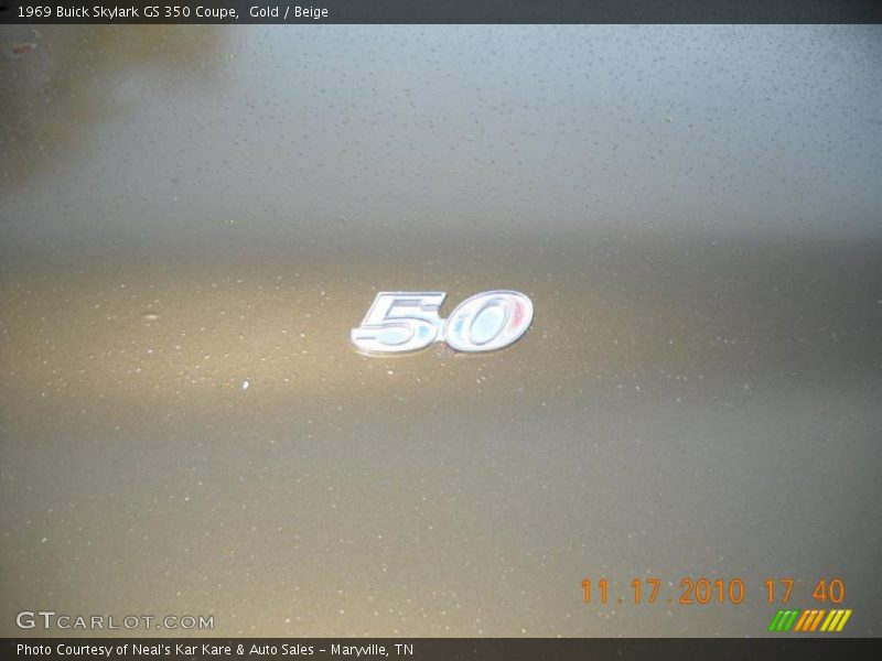 Gold / Beige 1969 Buick Skylark GS 350 Coupe
