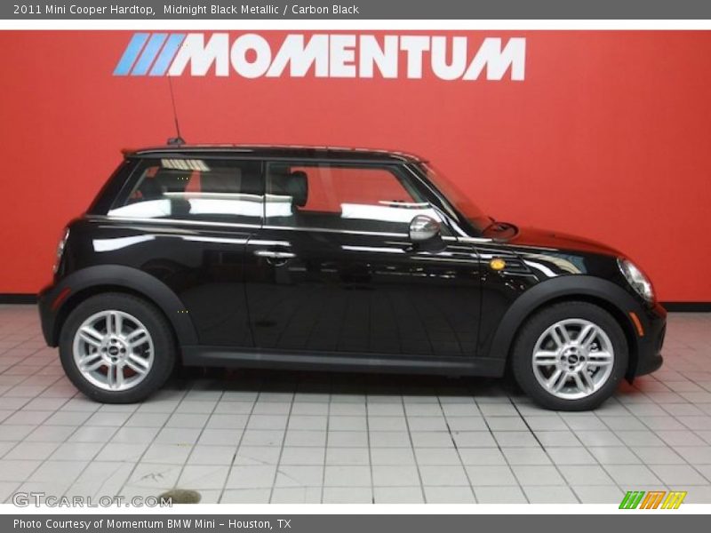 Midnight Black Metallic / Carbon Black 2011 Mini Cooper Hardtop