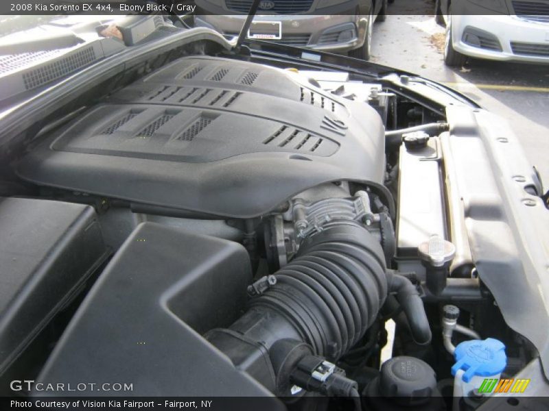 Ebony Black / Gray 2008 Kia Sorento EX 4x4