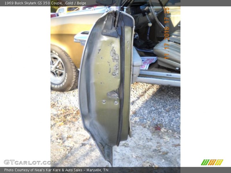 Gold / Beige 1969 Buick Skylark GS 350 Coupe