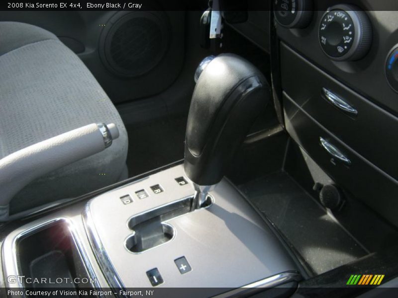 Ebony Black / Gray 2008 Kia Sorento EX 4x4