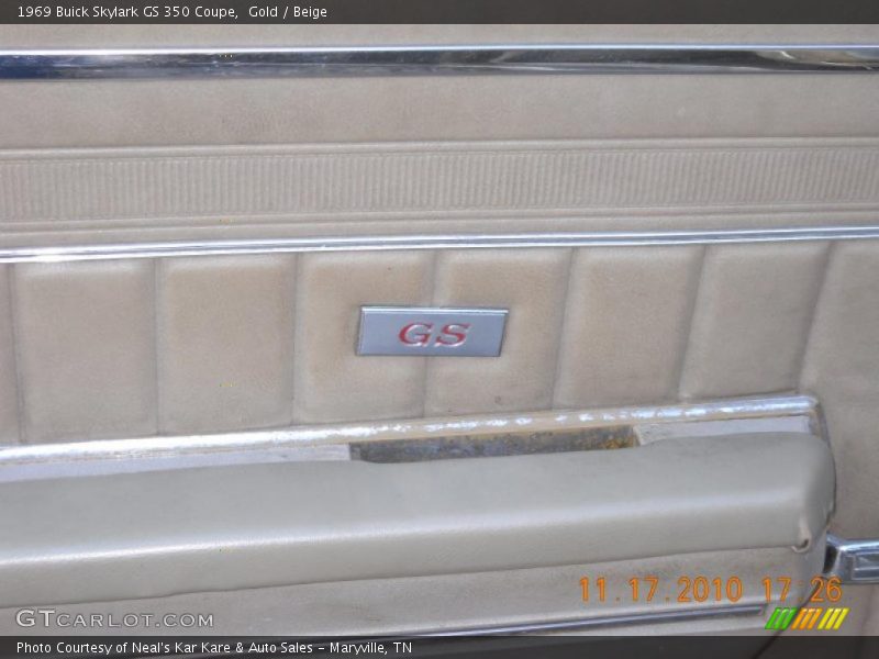 Door Panel of 1969 Skylark GS 350 Coupe